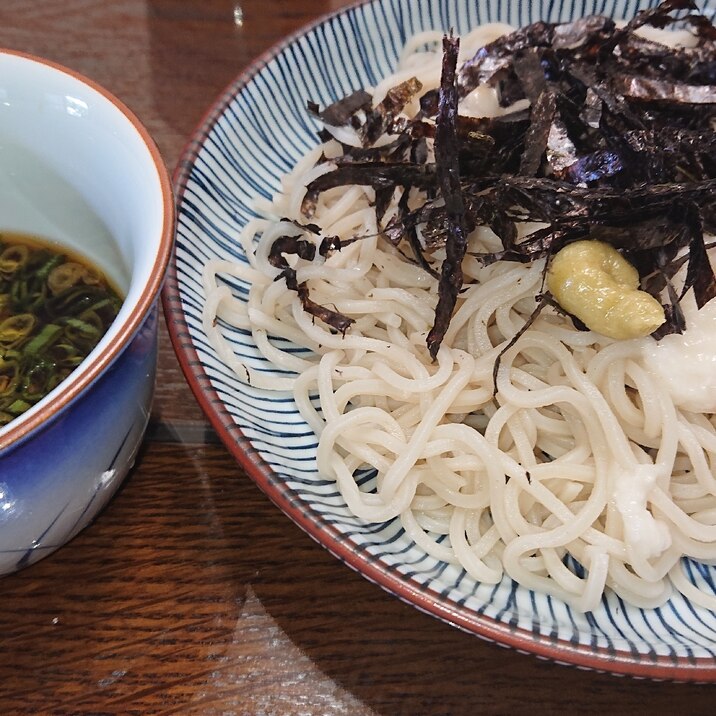 ざる蕎麦【山かけ】